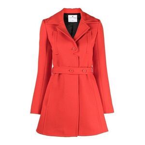 Red Crepe Jacket for Women - FW22